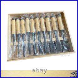 3rd Kunikei Oire Nomi Japanese Bench Chisel Set of 10 Ikeda Yoshiro With Box 3rd Kunikei Oire Nomi Japanese Bench Chisel Set of 10 Ikeda Yoshiro With Box