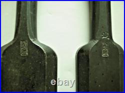 3rd Kunikei Oire Nomi Japanese Bench Chisels Set of 6 Used