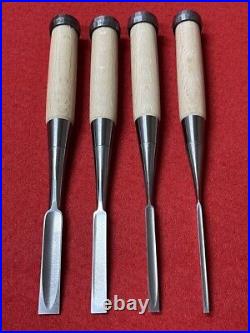 3rd Sukemaru Oire Nomi Japanese Bench Chisels HSS High Speed Steel White Oak