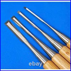 3rd Sukemaru Oire Nomi Japanese Bench Chisels HSS Steel Red Oak Set of 10 New