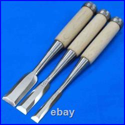 3rd Sukemaru Oire Nomi Japanese Bench Chisels HSS Steel White Oak Set of 5 New 3rd Sukemaru Oire Nomi Japanese Bench Chisels HSS Steel White Oak Set of 5 New