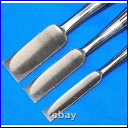 3rd Sukemaru Oire Nomi Japanese Bench Chisels HSS Steel White Oak Set of 5 New