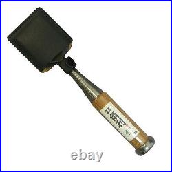 Carpentry Chisel Oire Nomi Blade 42mm with Leather sack Kakuri Japan New F/S