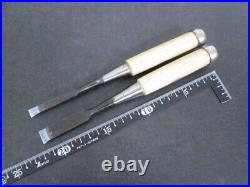 EA425 Japanese Oire NOMI Chisel 9mm & 15mm Blade Width OZEKI 2pieces
