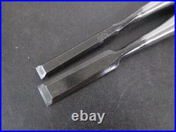 EA496 Japanese OIRE NOMI Chisel 9mm 15mm Blade Width KAZUHIKO 2piece carpentry