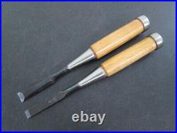 EA514 Japanese OIRE NOMI Chisel 12mm 15mm Blade Width 2piece carpentry