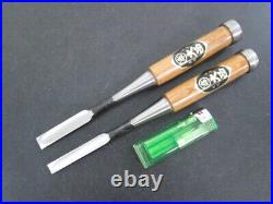 EA515 Japanese OIRE NOMI Chisel 9mm 12mm Blade Width ONISI2piece carpentry