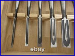 EC325 Japan FUKUMARU Chisel 3 6 9 12 15 18 24 30 36mm 9pcs carpentry tools NOMI EC325 Japan FUKUMARU Chisel 3 6 9 12 15 18 24 30 36mm 9pcs carpentry tools NOMI