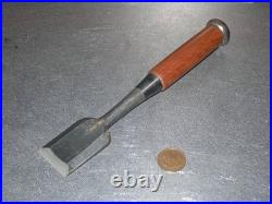 Funahiro Funazu Yuji Oire Nomi Japanese Bench Chisels 4Hollows Ura 36mm Red Oak