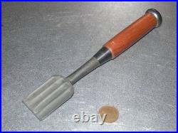 Funahiro Funazu Yuji Oire Nomi Japanese Bench Chisels 4Hollows Ura 36mm Red Oak