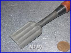 Funahiro Funazu Yuji Oire Nomi Japanese Bench Chisels 4Hollows Ura 36mm Red Oak