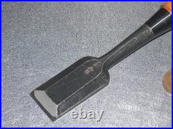 Funahiro Japanese Bench Chisels / Oire Nomi 30mm Red Oak Handle Unused