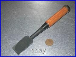 Funahiro Japanese Bench Chisels / Oire Nomi 30mm Red Oak Handle Unused