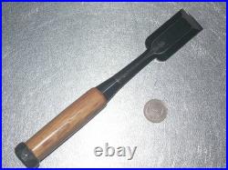 Funahiro Japanese Bench Chisels / Oire Nomi 30mm Red Oak Handle Unused