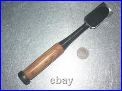 Funahiro Japanese Bench Chisels / Oire Nomi 30mm Red Oak Handle Unused