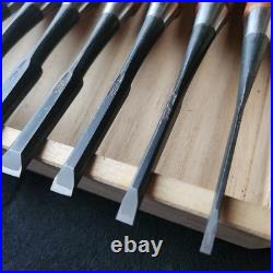 Funahiro Oire Nomi Japanese Bench Chisel 348mm / Set of 11 Unused