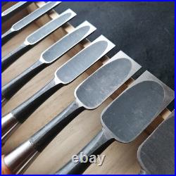Funahiro Oire Nomi Japanese Bench Chisel 348mm / Set of 11 Unused