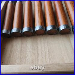 Funahiro Oire Nomi Japanese Bench Chisel 348mm / Set of 11 Unused