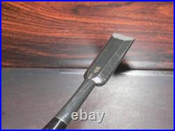 Funahiro Oire Nomi Japanese Bench Chisel Red oak 24mm Funadu Yuji Unused Funahiro Oire Nomi Japanese Bench Chisel Red oak 24mm Funadu Yuji Unused