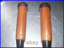 Funahiro Oire Nomi Japanese Bench Chisels 24, 48mm Set of 2 Red oak Unused