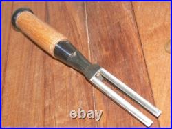 Futamata Mukomachi Nomi Japanese Bench Chisel 6mm / 18mm Special Shape Unused Futamata Mukomachi Nomi Japanese Bench Chisel 6mm / 18mm Special Shape Unused