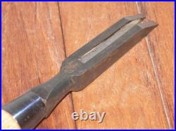 Futamata Mukomachi Nomi Japanese Bench Chisel 6mm / 18mm Special Shape Unused