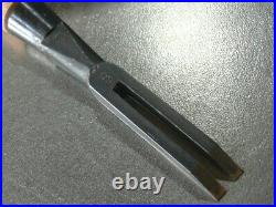 Futamata Mukomachi Nomi Japanese Bench Chisel 6mm / 18mm Special Shape Used