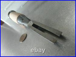 Futamata Mukomachi Nomi Japanese Bench Chisel 6mm / 18mm Special Shape Used