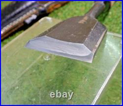 Genju Funahiro Funadu Yuji Oire Nomi Japanese Bench Chisel 36mm + Case Used