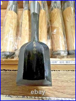 Genju Funahiro Japanese Bench Chisels Oire Nomi Set of 10 White oak With Box