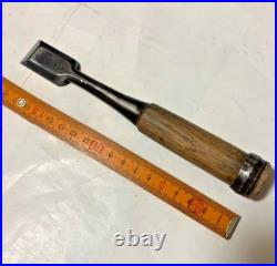 Genju Funahiro Oire Nomi Japanese Bench Chisel 24mm Funazu Yuji Used Genju Funahiro Oire Nomi Japanese Bench Chisel 24mm Funazu Yuji Used