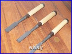 Genju Funahiro Oire Nomi Japanese Bench Chisels 12, 15, 18mm Set of 3 Genju Funahiro Oire Nomi Japanese Bench Chisels 12, 15, 18mm Set of 3