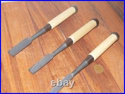 Genju Funahiro Oire Nomi Japanese Bench Chisels 12, 15, 18mm Set of 3