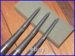 Genju Funahiro Oire Nomi Japanese Bench Chisels 12, 15, 18mm Set of 3 Genju Funahiro Oire Nomi Japanese Bench Chisels 12, 15, 18mm Set of 3