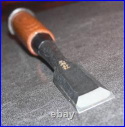 Genju Funahiro Oire Nomi Japanese Bench Chisels 18mm Red oak Unused