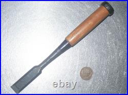 Genju Funahiro Oire Nomi Japanese Bench Chisels 18mm Red oak Unused