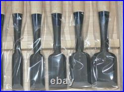 Genju Funahiro Oire Nomi Japanese Bench Chisels Set of 10 White oak Unused