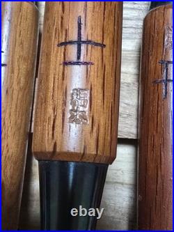 Genju Funahiro Oire Nomi Japanese Bench Chisels Set of 10 With Box Used