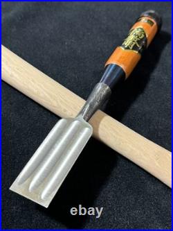 Hanyu Yasushi 30mm (1-1/4) Oire Nomi Japanese Chisel Blue Steel 2 Mokume