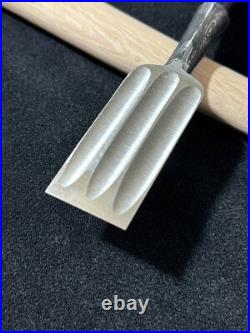 Hanyu Yasushi 30mm (1-1/4) Oire Nomi Japanese Chisel Blue Steel 2 Mokume