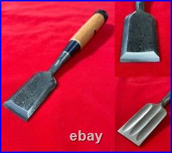 Hanyu Yasushi 36mm (1-1/2) Oire Nomi Japanese Chisel Blue Steel 2 Mokume