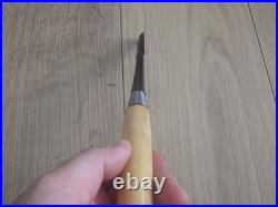 Hidari Hisasaku Oire Nomi Japanese Bench Chisel 12mm / 220mm Gumiwood Used
