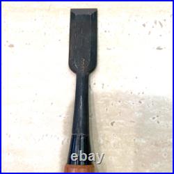 Hidari Hisasaku Oire Nomi Japanese Bench Chisels Mentori Chamfer 24mm Used
