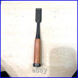 Hidari Hisasaku Oire Nomi Japanese Bench Chisels Mentori Chamfer 24mm Used