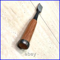 Hidari Hisasaku Oire Nomi Japanese Bench Chisels Mentori Chamfer 24mm Used