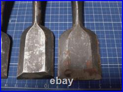 Hidari Hisasaku Vintage Oire Nomi Japanese Bench Chisels Set of 10 Hidari Hisasaku Vintage Oire Nomi Japanese Bench Chisels Set of 10