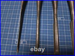 Hidari Hisasaku Vintage Oire Nomi Japanese Bench Chisels Set of 10 Hidari Hisasaku Vintage Oire Nomi Japanese Bench Chisels Set of 10
