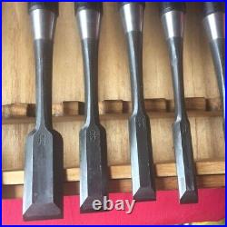 Hidari Ichihiro Oire Nomi Japanese Bench Chisels Yamasaki Isamu Shozo Set of 11