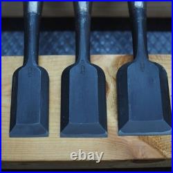 Hidari Ichihiro Oire Nomi Japanese Bench Chisels Yamasaki Shozo Set of 10 With Box Hidari Ichihiro Oire Nomi Japanese Bench Chisels Yamasaki Shozo Set of 10 With Box