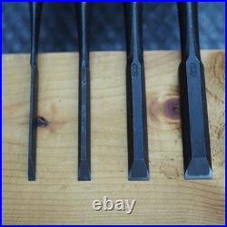 Hidari Ichihiro Oire Nomi Japanese Bench Chisels Yamasaki Shozo Set of 10 With Box Hidari Ichihiro Oire Nomi Japanese Bench Chisels Yamasaki Shozo Set of 10 With Box